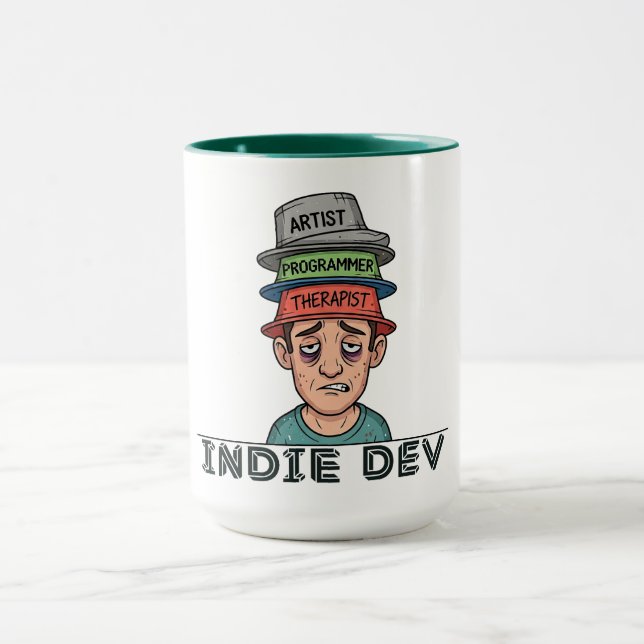 Taza Desarrollador Independiente (Centro)
