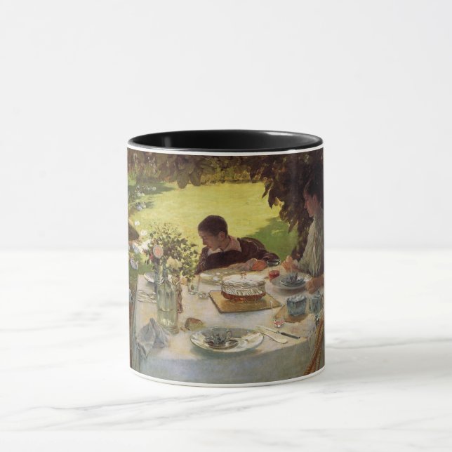 Taza Desayuno en el Jardín (Centro)