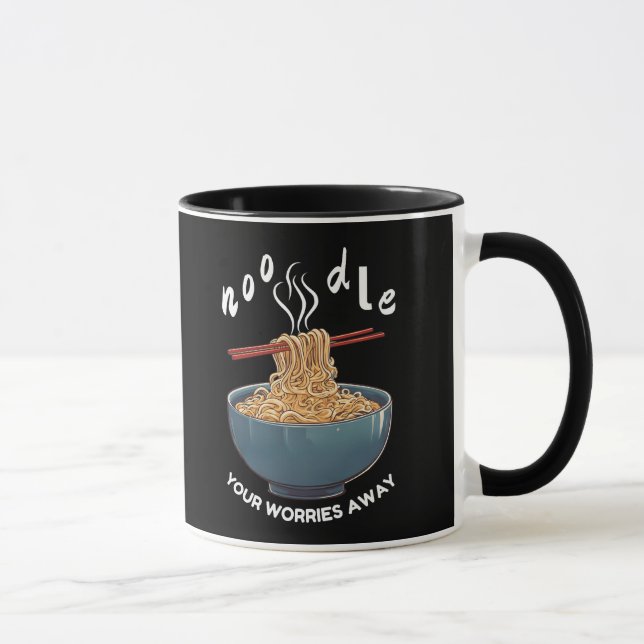 Taza ¡Descarten Sus Preocupaciones! (Derecha)