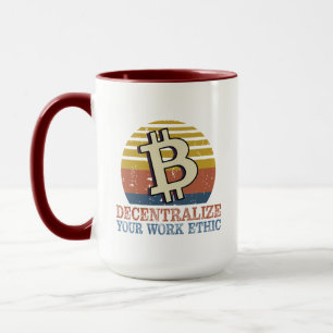 Taza Descentralizar su ética laboral Inversión cripto