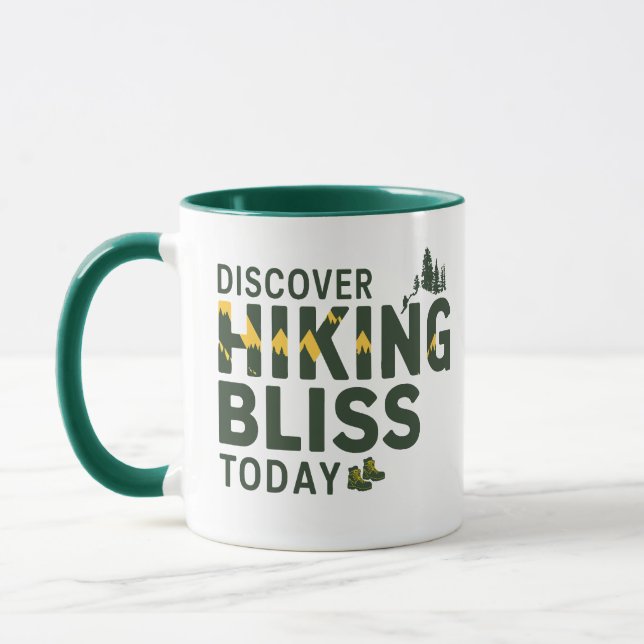 Taza Descubre el senderismo Bliss Today (Izquierda)