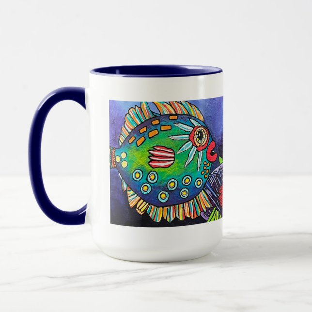 Taza "Descubrimiento del naufragio de la joya brillante (Izquierda)