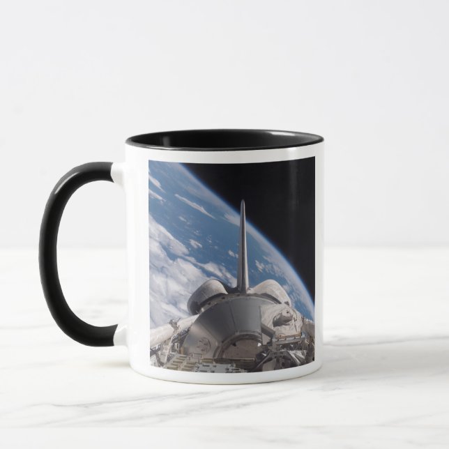 Taza Descubrimiento del transbordador espacial retroced (Izquierda)