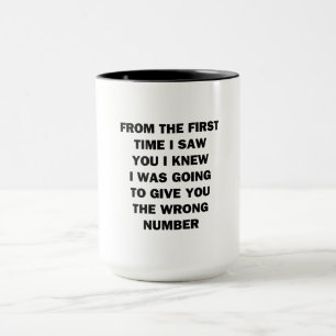Taza Desde la primera vez que te vi