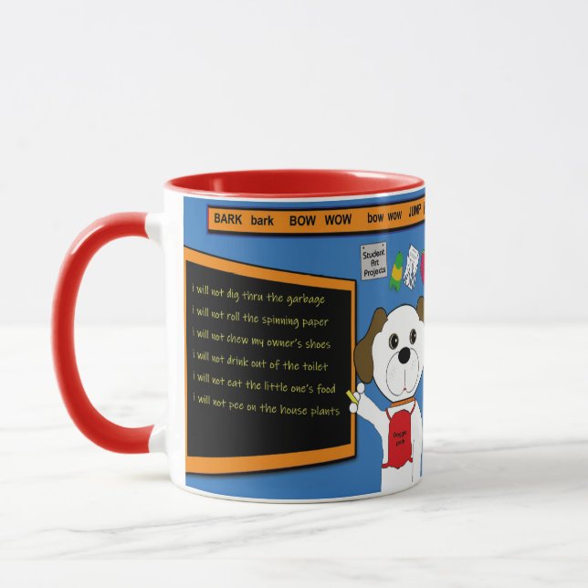 Taza Desde las páginas de Newton's Point of View (Izquierda)