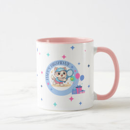 Taza Deseando Feliz Cumpleaños 