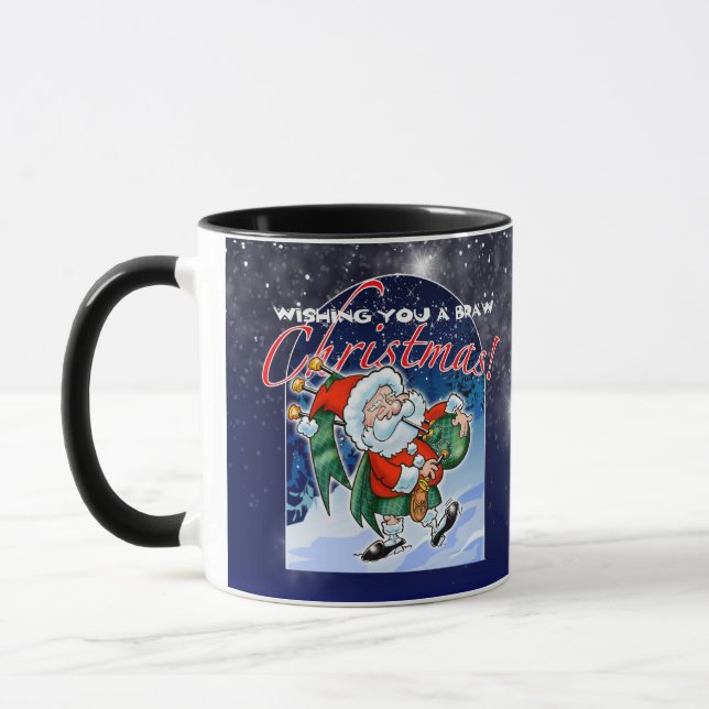 Taza Deseándote un Navidad valiente (Izquierda)