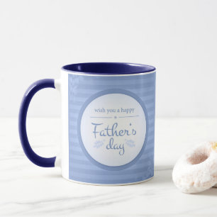 Taza Desearía que el día de los padres felices mandara 