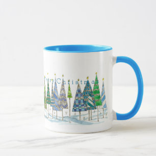 Taza Deséenle Un Arte Muy Feliz De Navidad