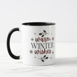 Taza Deseos cálidos de invierno