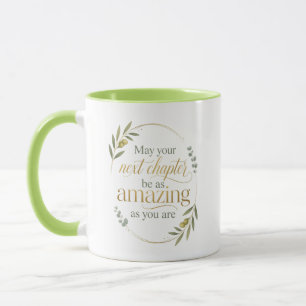 Taza Deseos Personalizados de Nuevo Trabajo para Compañ