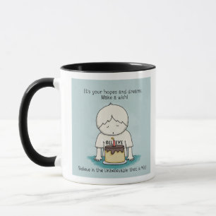 Taza Deseos son esperanzas y Dreams Mug