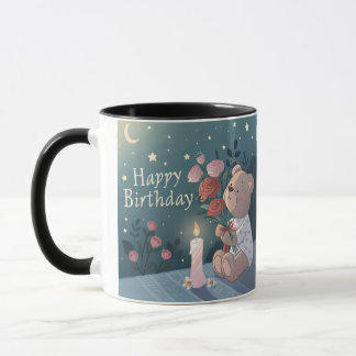 Taza Deseos Starlit - Un sueño de cumpleaños claroscuro