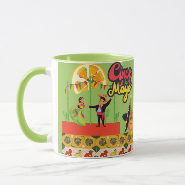 Taza Desert Bloom Fiesta lime (Izquierda)
