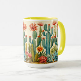 Taza Desert Cacti Mug