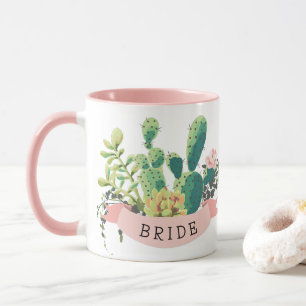 Taza Desert Cactus Garden   Dama de planta   Mug