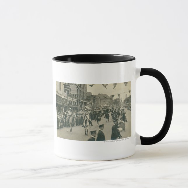 Taza Desfile de los días de la frontera de Cheyenne (Derecha)