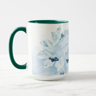 Taza Deshielo de Invierno Carámbano Azul Personalizado