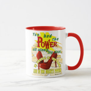Taza Deslizadores de rubíes Sytling del poder del