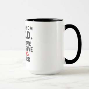 Taza Desorden de ciclo obsesivo