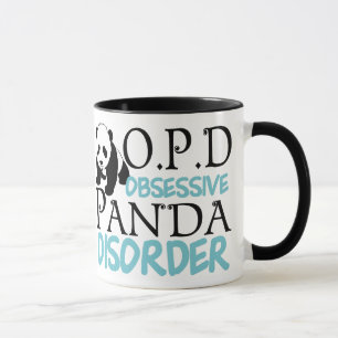 Taza Desorden obsesivo de la panda