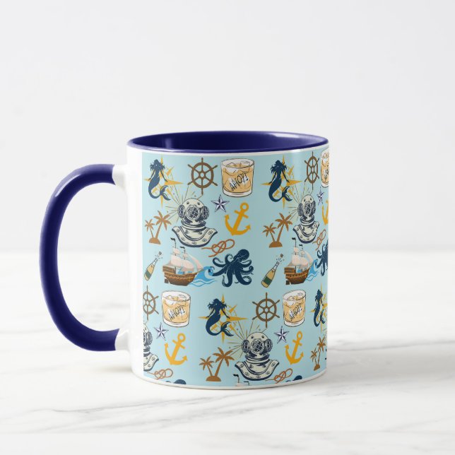 Taza Despedida de soltero náutica (Izquierda)
