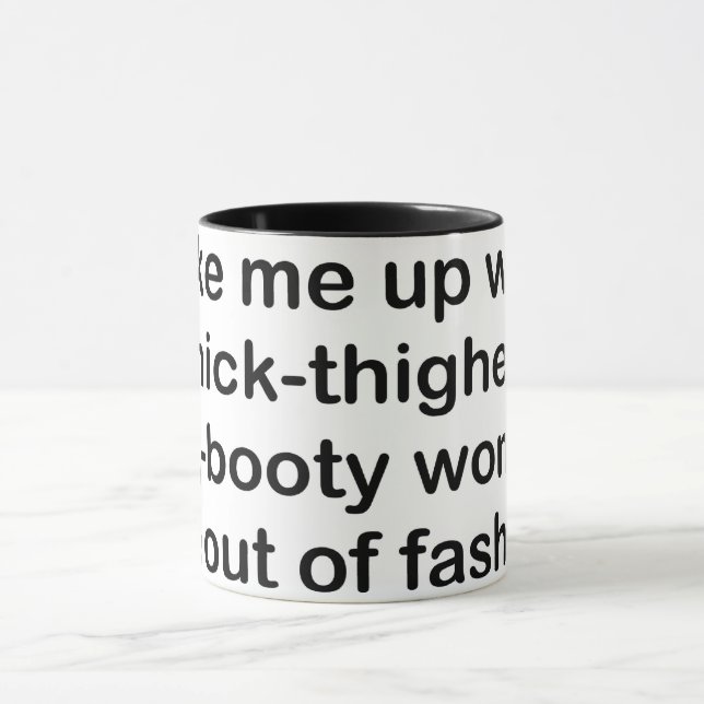 Taza Despiértame Cuando   (Centro)
