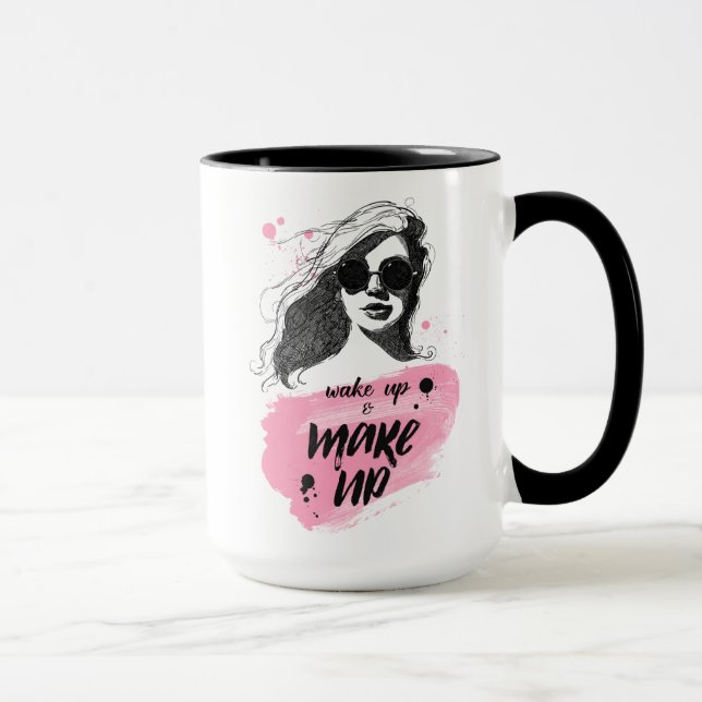 Taza Despierte y componga (Derecha)