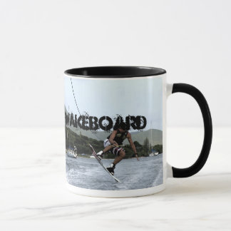 TAZA DESPIERTO A WAKEBOARD