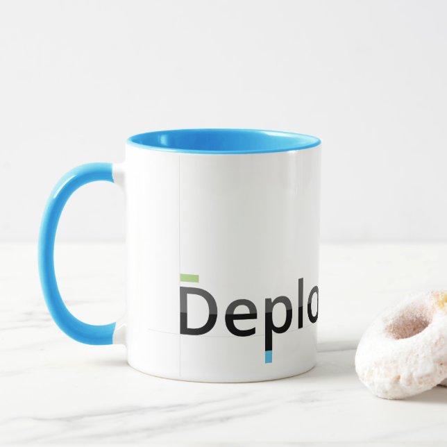 Taza DesplegarMints DevOps Mug (Con donut)