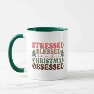 Taza Destacados, bendecidos y Navidades obsesionados