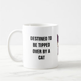 Taza Destinado para ser volcado por el gato