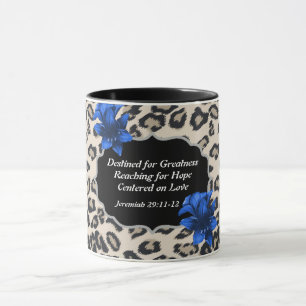 Taza Destinados a la grandeza de la impresión de anima