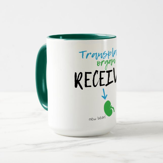 Taza Destinatario del trasplante renal (Anverso izquierdo)