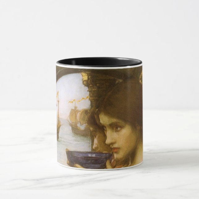 Taza Destino de John William Waterhouse (Centro)