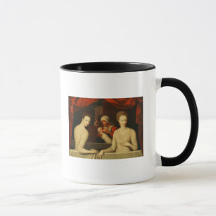 Taza d'Estrees de Gabrielle y su hermana