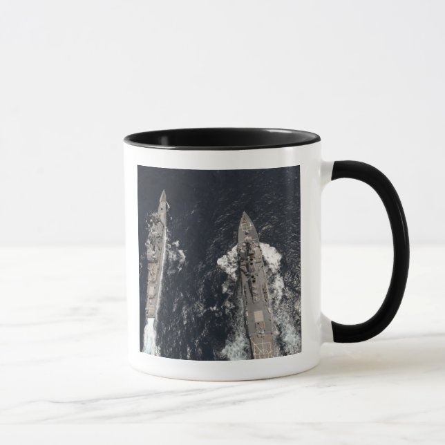 Taza Destructor de misiles guiados USS Gridley (Derecha)