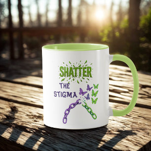 Taza Destruir el estigma - Mug de salud mental