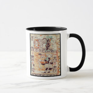 Taza Detalle de un códice maya