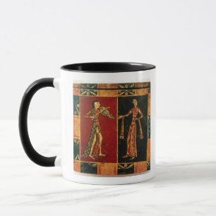 Taza Detalle de un pecho de boda que representa a un