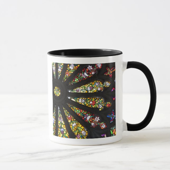 Taza Detalle de vidrio emplomado 2 (Derecha)