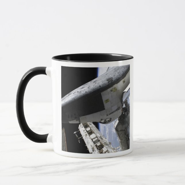 Taza Detección de lanzadera espacial acoplada (Izquierda)