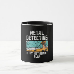 Taza Detección metalizado de jubilaciones