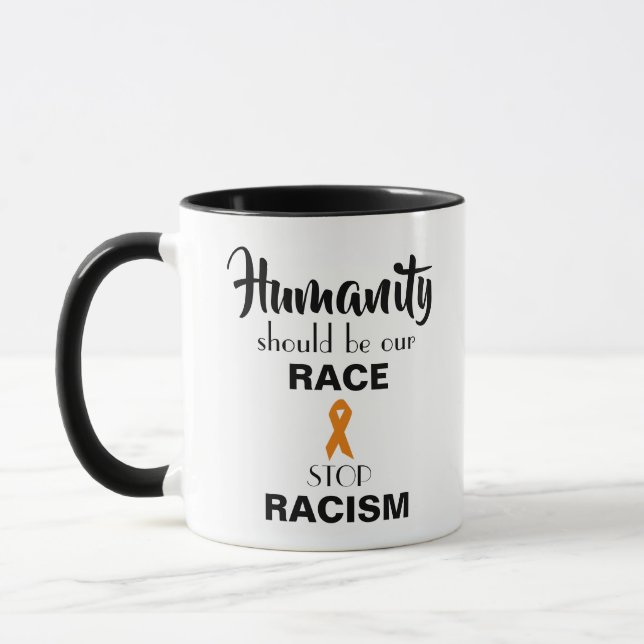 TAZA DETENER EL RACISMO, PROMOVER LA IGUALDAD (Izquierda)