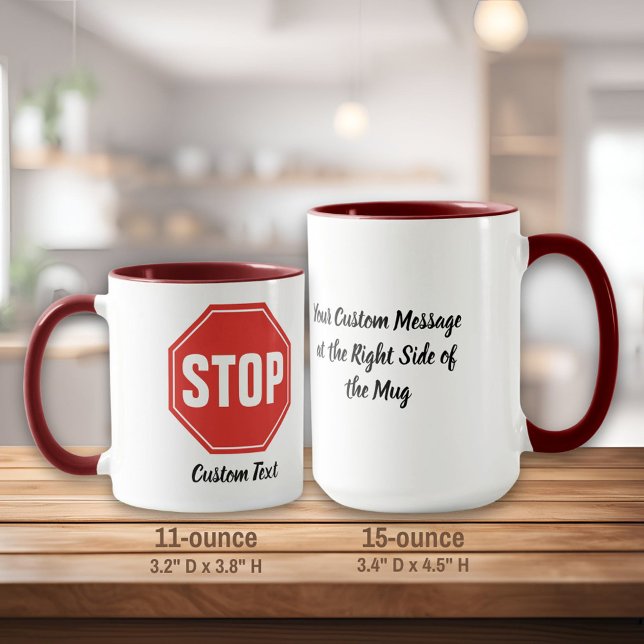 TAZA DETENER RÓTULO (Subido por el creador)