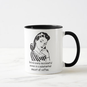 Taza Detrás de cada mujer acertada…