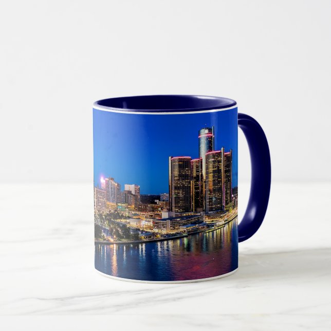 Taza Detroit Twilight Mug (Anverso derecho)