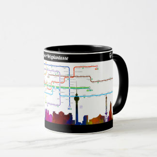 Taza " Deutschland: 2021/heute BERLIN - U/S-Bahn  Tasse