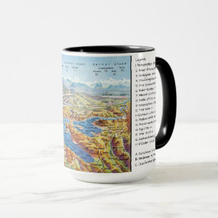 Taza "Deutschland/A/CH: 2021/heute - Bodensee Panorama