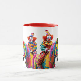 Taza Deux clowns à cheval, un festival du rire.